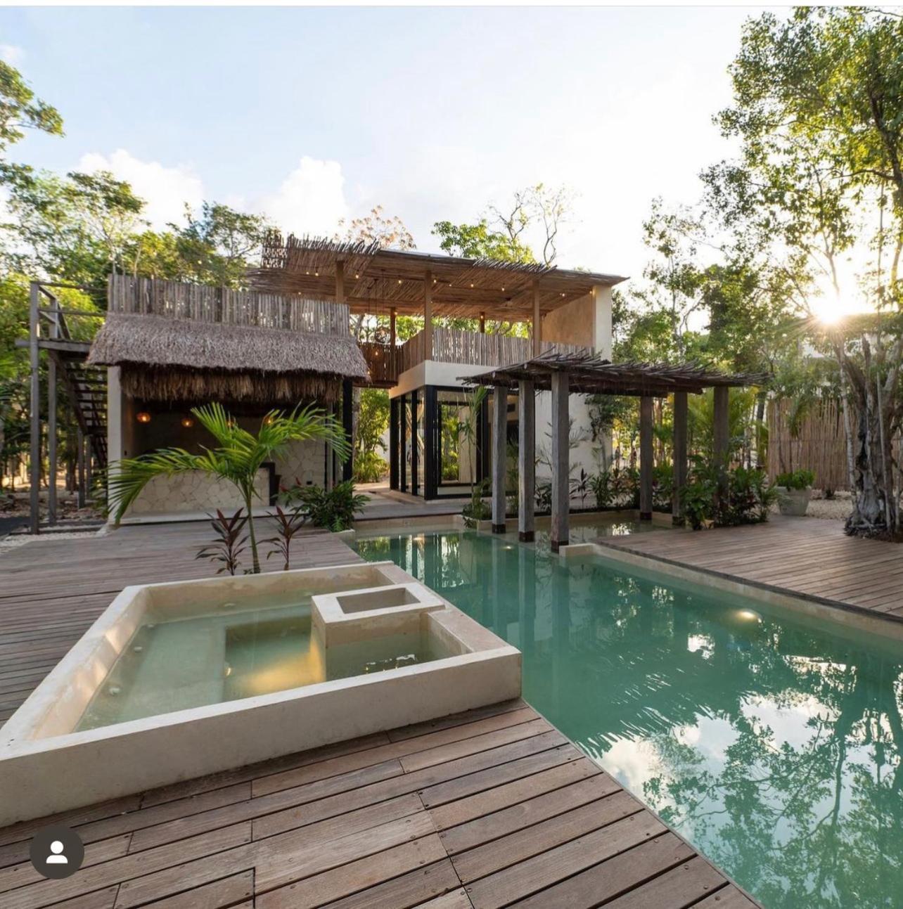 Villa Xuncari In The Heart Of The Jungle 툴룸 외부 사진
